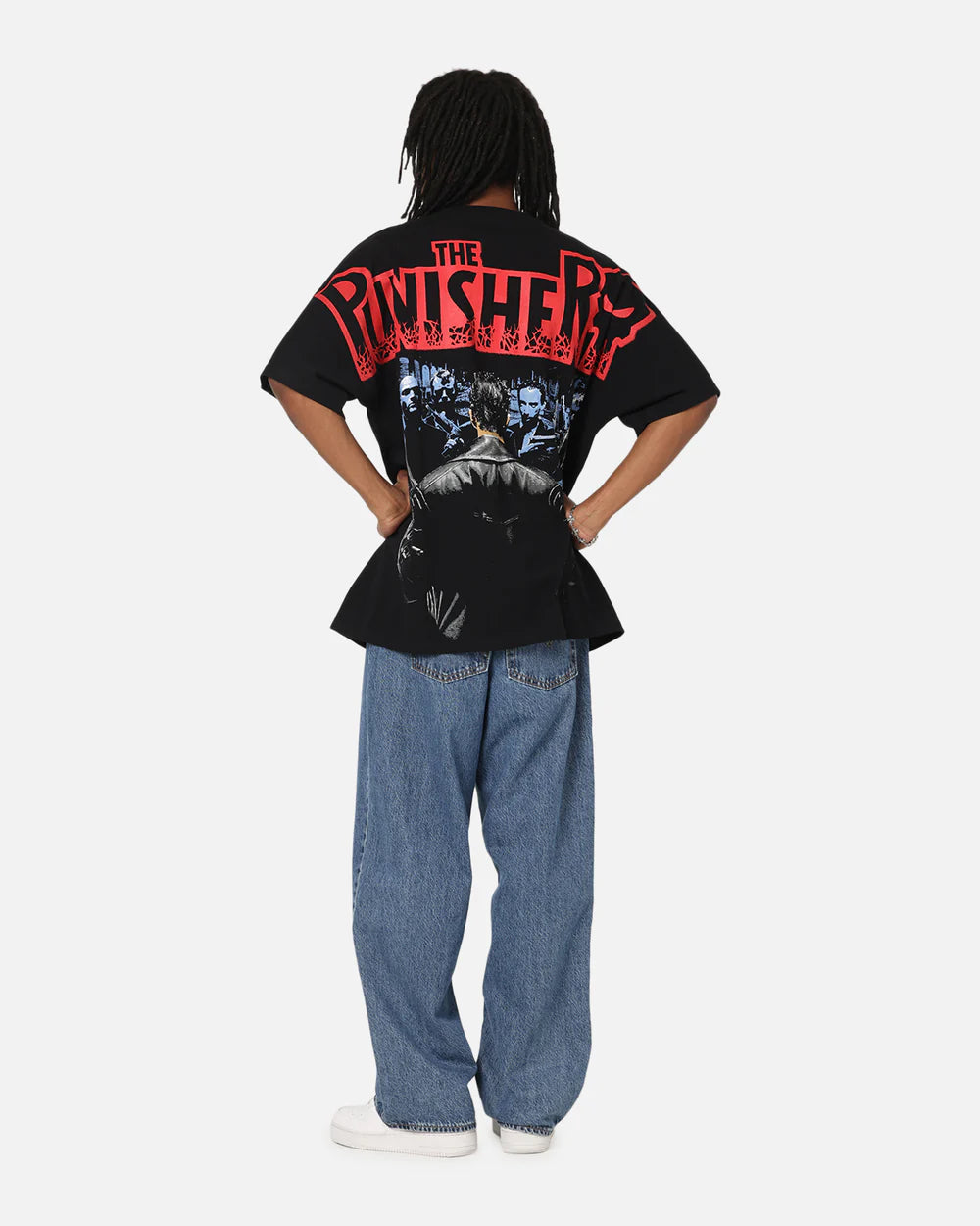 Retro The Punisher Movie Graphic Tee – Unisex Oversized Streetwear Shirt