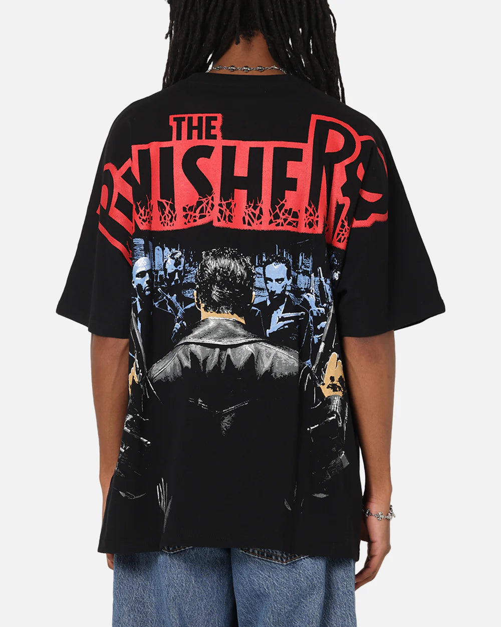 Retro The Punisher Movie Graphic Tee – Unisex Oversized Streetwear Shirt