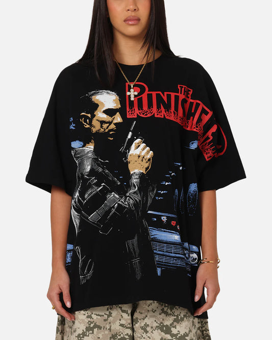 Retro The Punisher Movie Graphic Tee – Unisex Oversized Streetwear Shirt