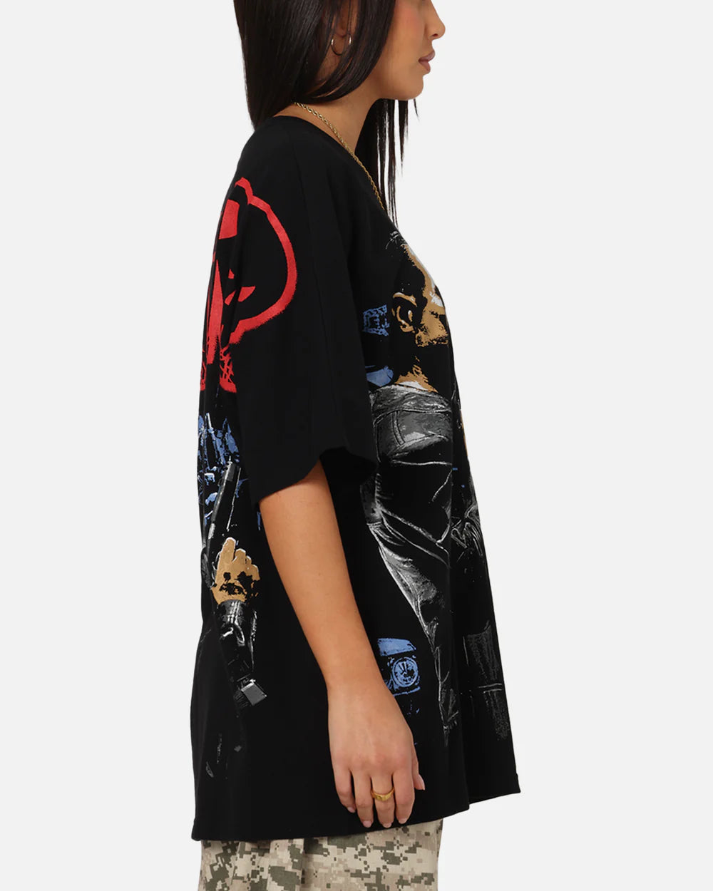 Retro The Punisher Movie Graphic Tee – Unisex Oversized Streetwear Shirt