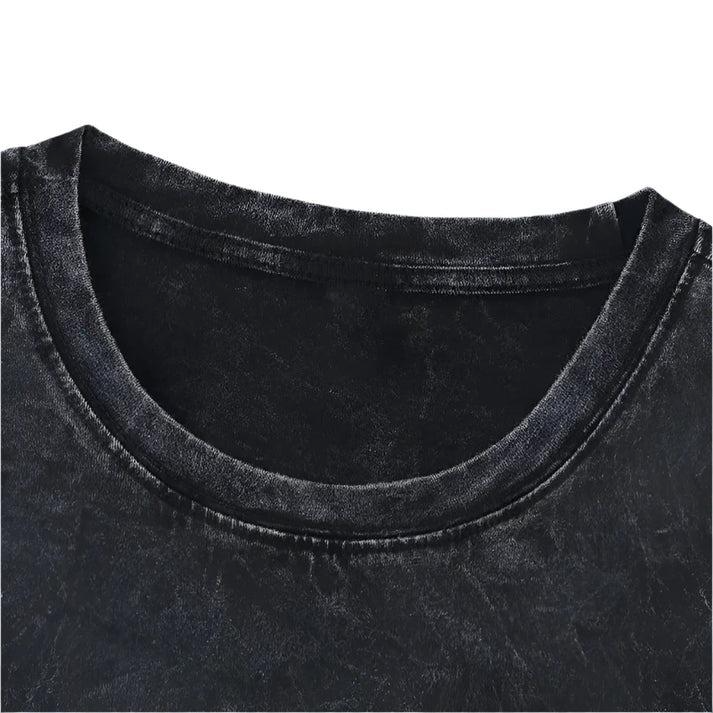 Anakin Sith Lord Join The Dark Side - Battlefront 3 Double Printed Oversize Lightweight Acid Washed Tee TV Show Graphic Top Cotton Gift T-Shirt For Comic Lover, Gift T-Shirt For Movie Lover Men's Regular Fit Floral Print Tee streetwear