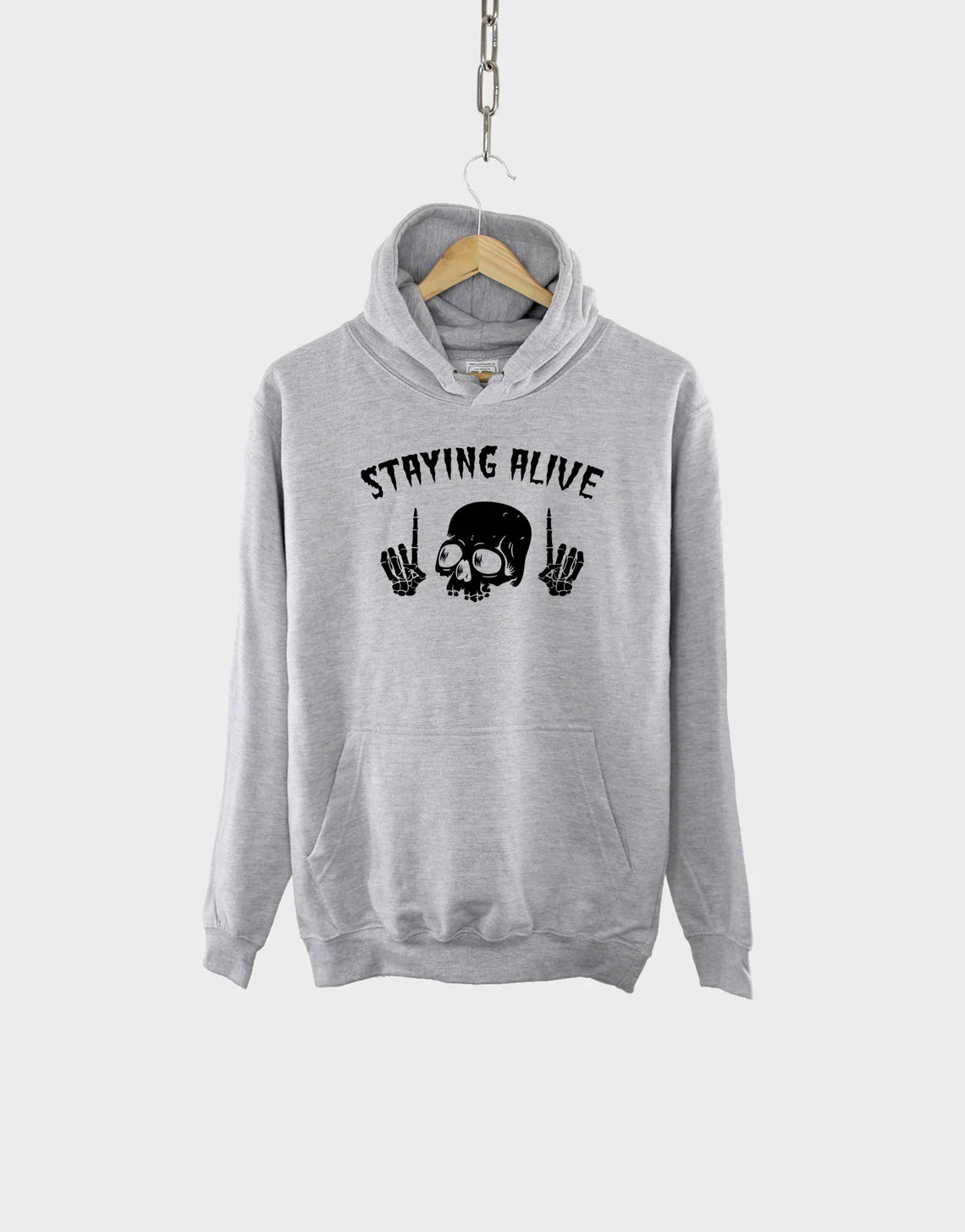 Antisocial Hoodie - Anti Social Goth Hoody - Womens Goth Hoodies