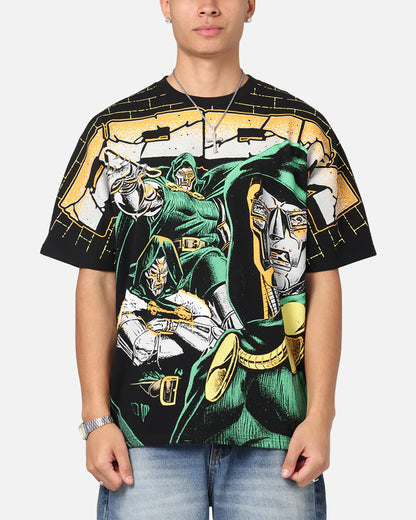Unisex Baggy Graphic Shirt – 90s Y2K Comic Villain Oversized Tee
