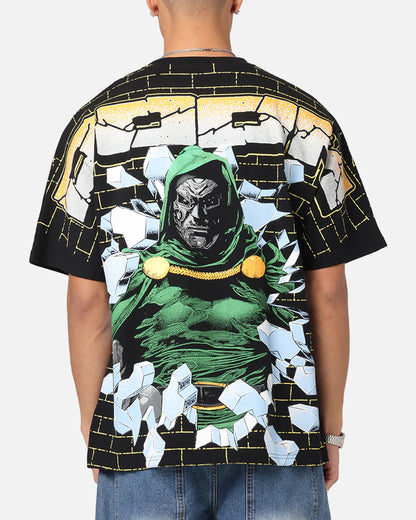Unisex Baggy Graphic Shirt – 90s Y2K Comic Villain Oversized Tee