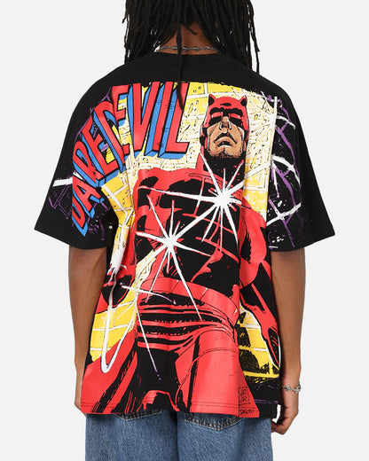 Marvel Daredevil Oversized Graphic T-Shirt – Vintage Comic Style Front & Back Print