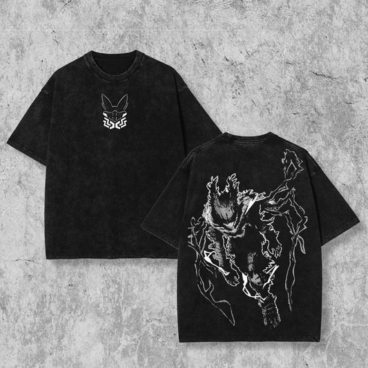 Retro Vintage Limited Vegeta Ego - Dragon Ball Super Anime Double Printed Oversize Anime Manga Acid Washed Lightweight Cotton T-Shirt, Hoodies Wash Gift For Anime Fan, Anime Lovers