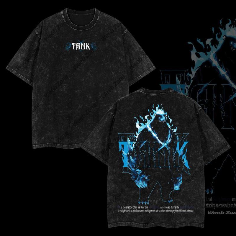 [COLLECTION] 18 Best Designs Solo Leveling T-Shirt Featuring Sung Jin-Woo, Statue of God & Iconic Moments, Double Printed Unisex Oversize Lightweight Acid Washed Cotton Tee anime lover anime merch