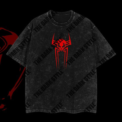 The Dark Style Spidey 2099 - Spider-Verse Menswear Gift for movie fans Top Apparel Classic Oversized Seamless Simple Straight Man designer shirts