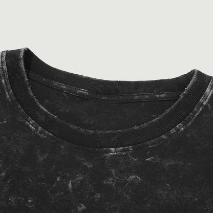 Jujutsu Kaisen Anime Acid Washed Oversize T-Shirt Yuji Itadori Anime Tee Gift For Him