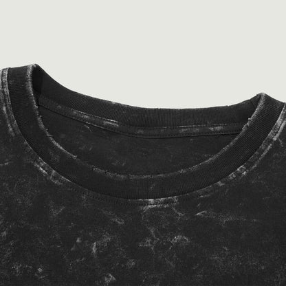 Berserk Anime Acid Washed Oversize T-Shirt Guts Anime Tee Gift For Him