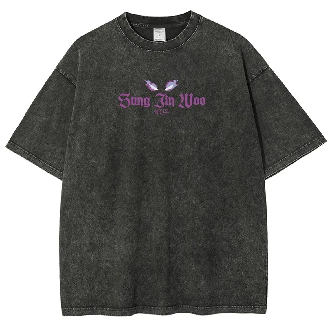 Vintage Wash Anime Graphic Tee, Anime Apparel Shirt, Otaku Aesthetic Gift, Anime Lover Present, Anime Aesthetic Clothing, Gift for Anime Fan